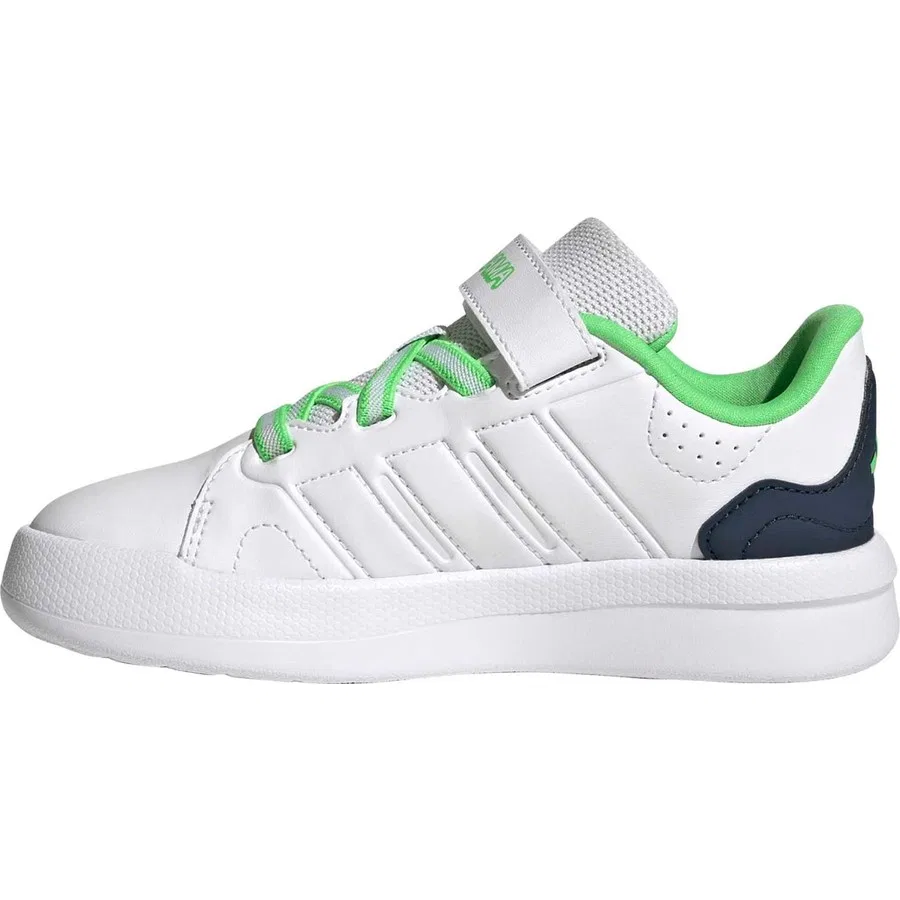 Кроссовки с подсветкой Lightorama Court adidas, Белый — фото 2