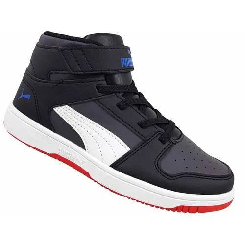 Детские кроссовки с высоким верхом Rebound Layup Sl V Ps Puma, Schwarz — фото 2