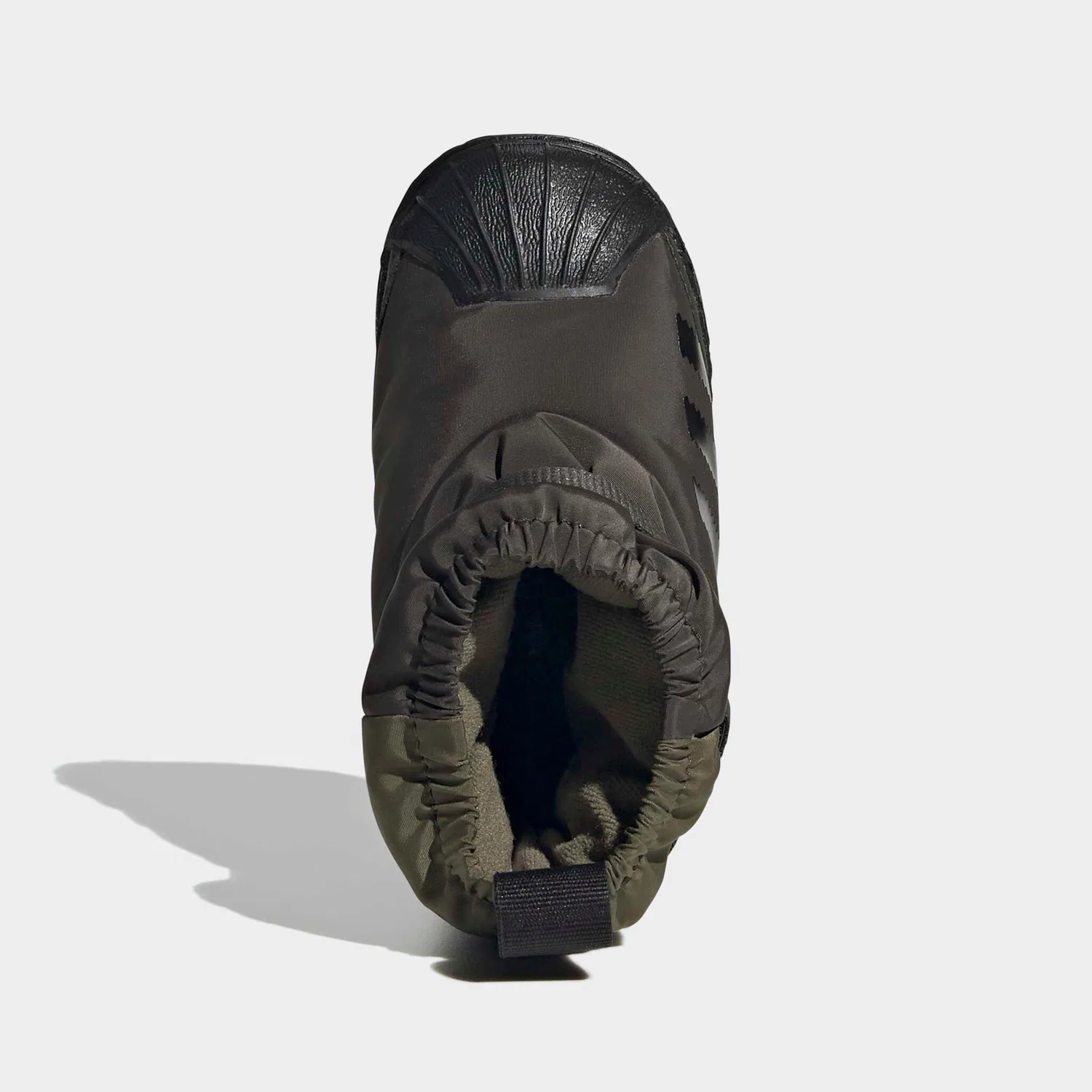 Детские зимние ботинки с мыском-ракушкой Adidas Originals, Shadow Olive/Core Black/Focus Olive — фото 4