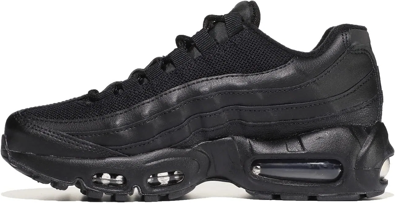 Детские кроссовки для мальчиков Air Max 95 Recraft Nike, Black/Black-Black-White — фото 2