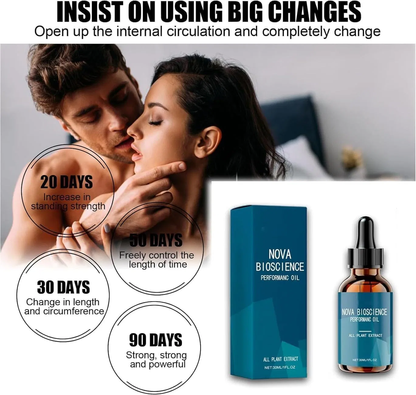 Масло для тела Nova Bioscience Performance Oil, 50 мл Endxedio — фото 2