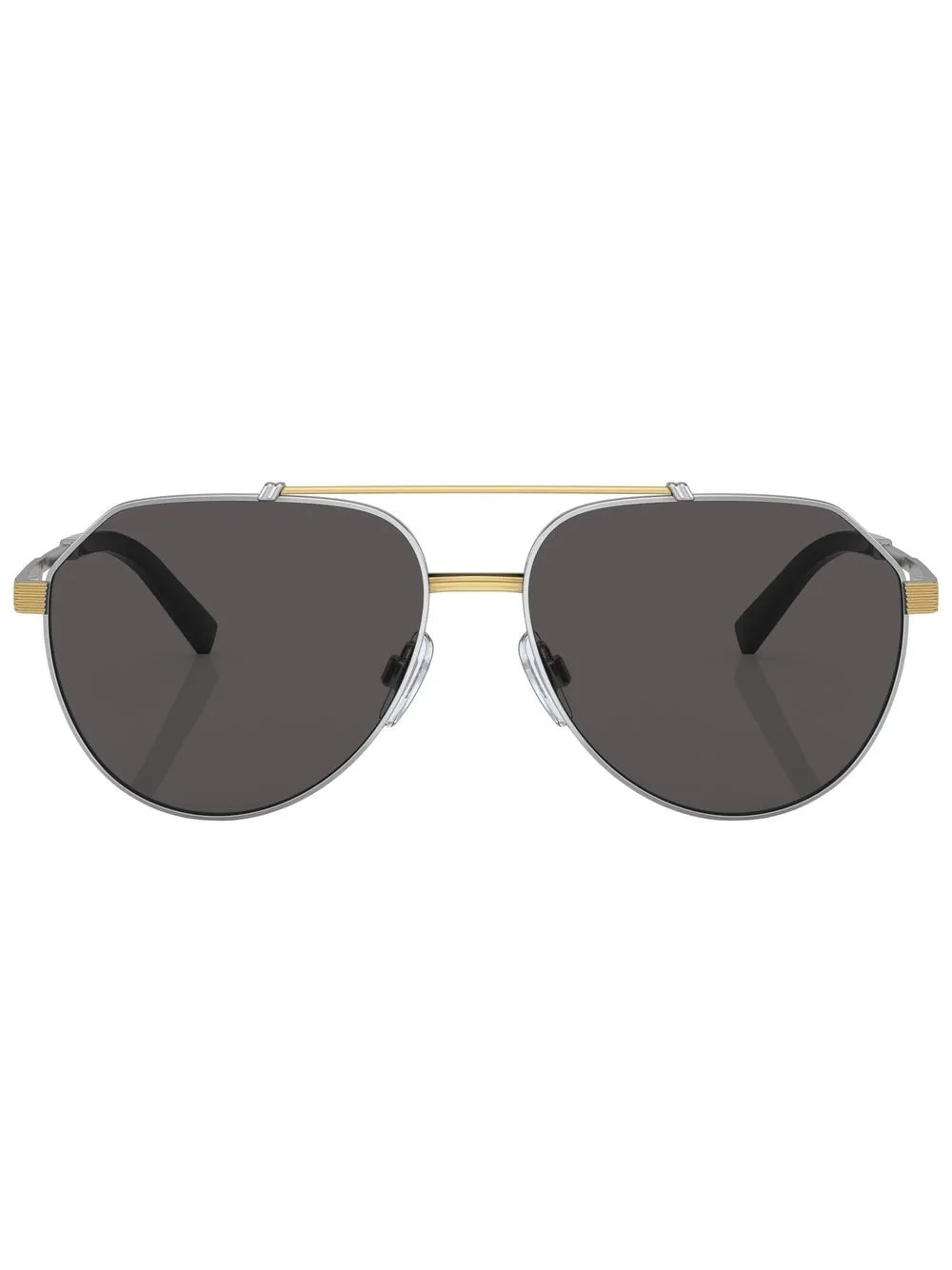 

Солнцезащитные очки-пилоты Dolce & Gabbana Eyewear, серебяный