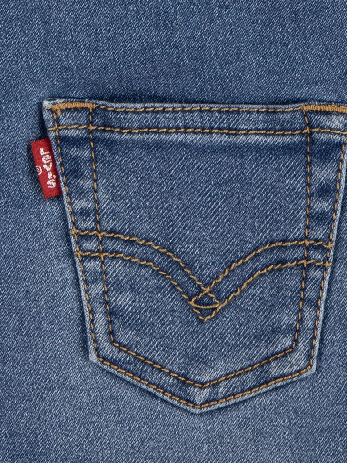 Комбинезон джинсовый Levi's, синий — фото 4