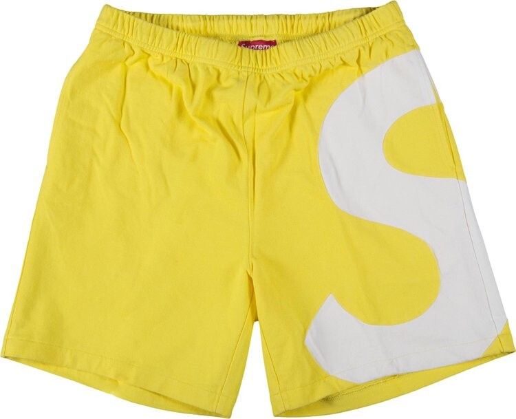 

Шорты Supreme S Logo Short 'Yellow', желтый