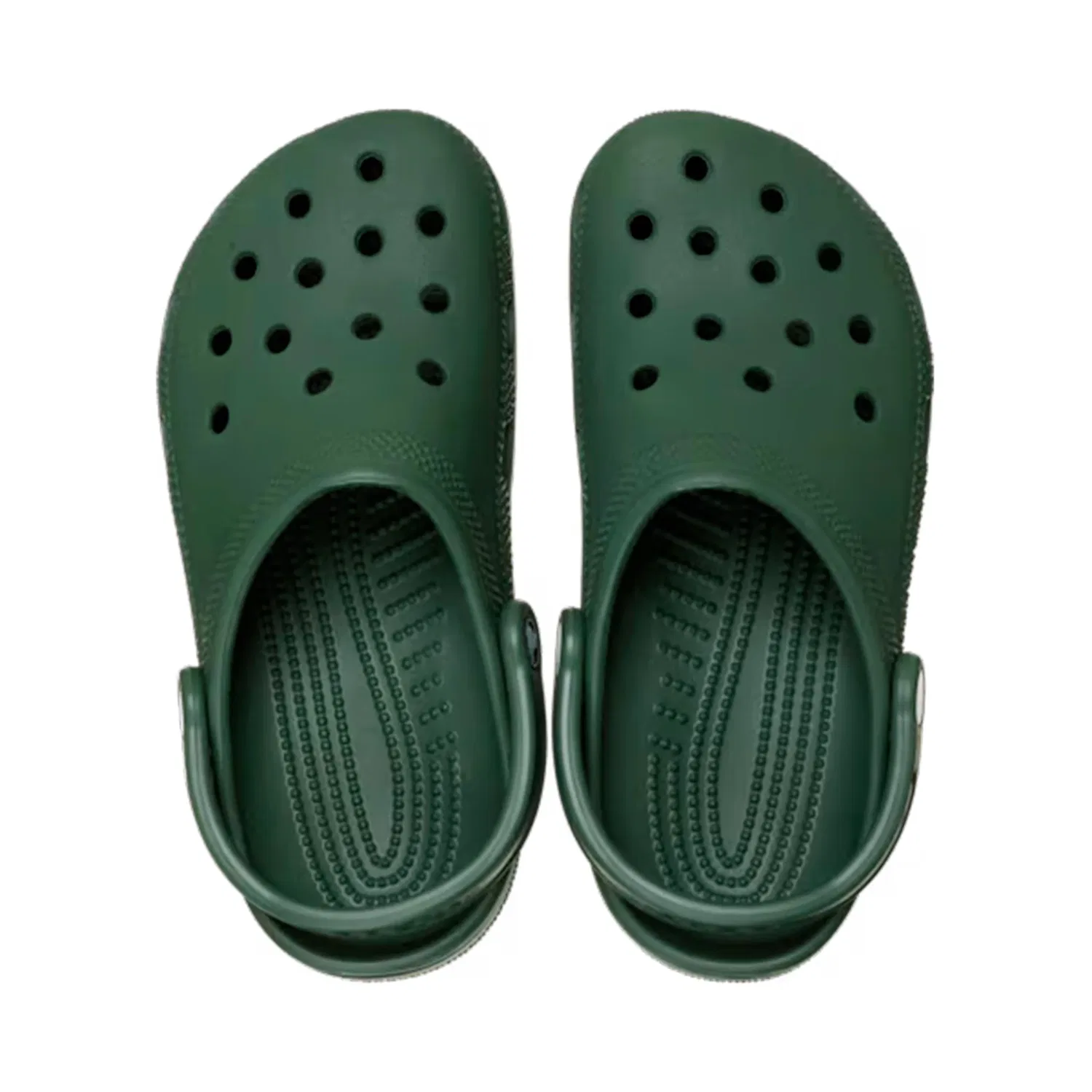 Сабо Classic Clog Crocs, Dunkelgrün — фото 2