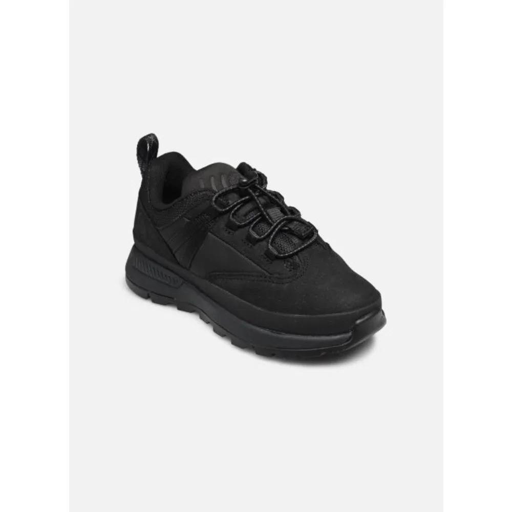 Детские кроссовки для мальчиков на шнуровке и молнии Euro Trekker Low Bungee Sneaker Timberland