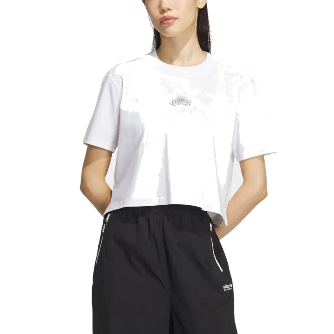Футболка летняя Adidas, белый — фото 3