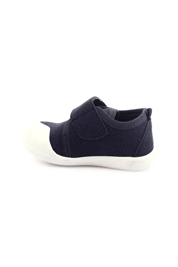 Детские туфли для мальчиков на липучке Vicco, Navy Blue — фото 3
