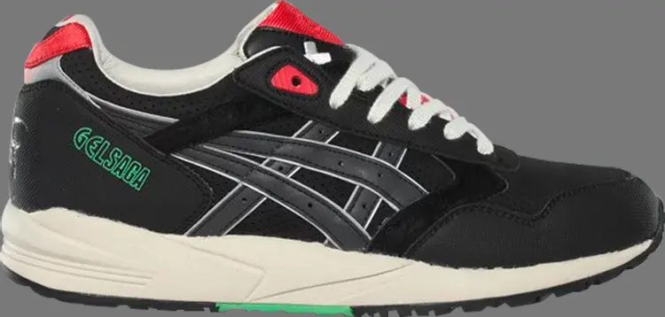 

Лимитированные кроссовки patta x gel saga 'friends and family' Asics, черный