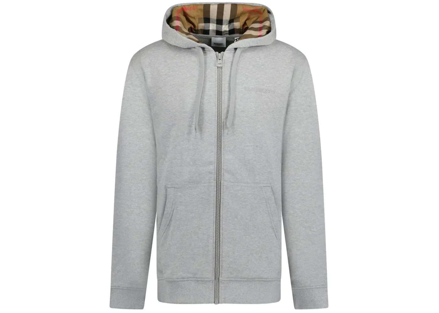 Мужская худи с вышивкой Hove Burberry, Pale Grey