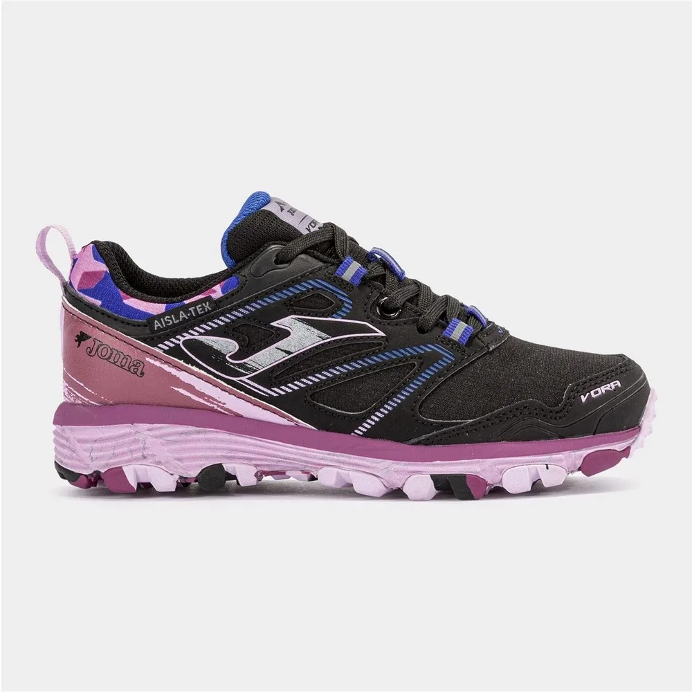 Детские кроссовки для девочек водонепроницаемые Vora Jr 2431, Black Pink Joma