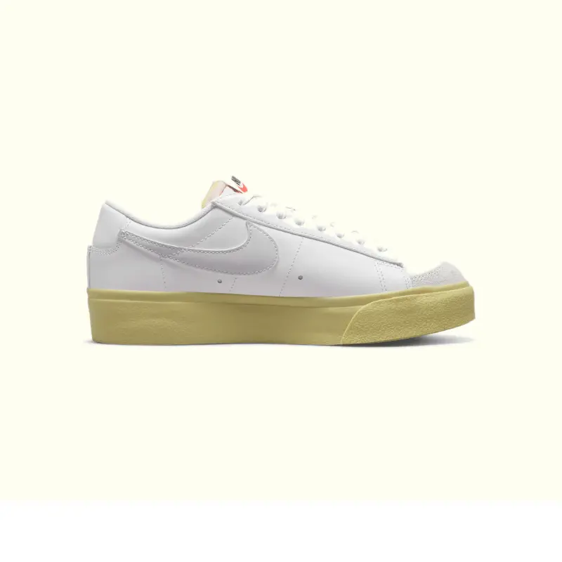 Кеды Nike Blazer Low Platform, белый