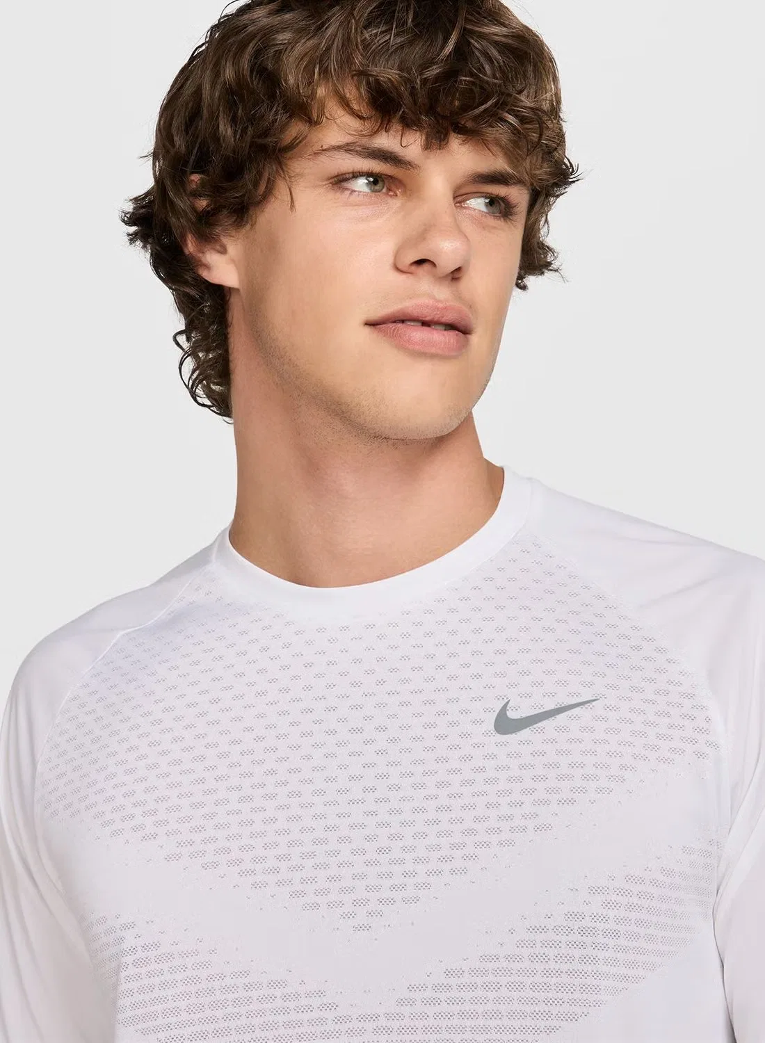 Футболка с принтом Dri-Fit Adv Nike, белый — фото 3