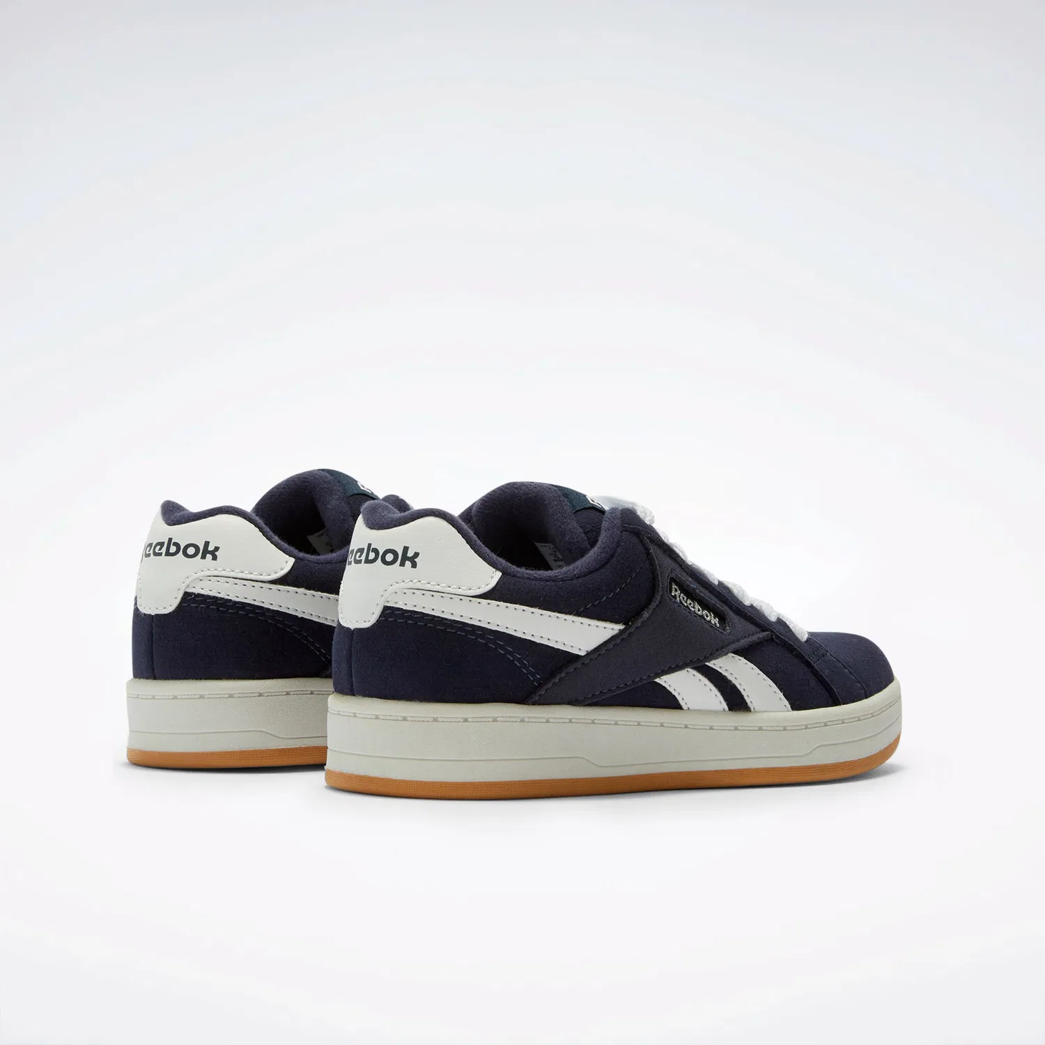 Детские кроссовки с ретро-дизайном Reebok Classic, Vector Navy/White/SGum — фото 4
