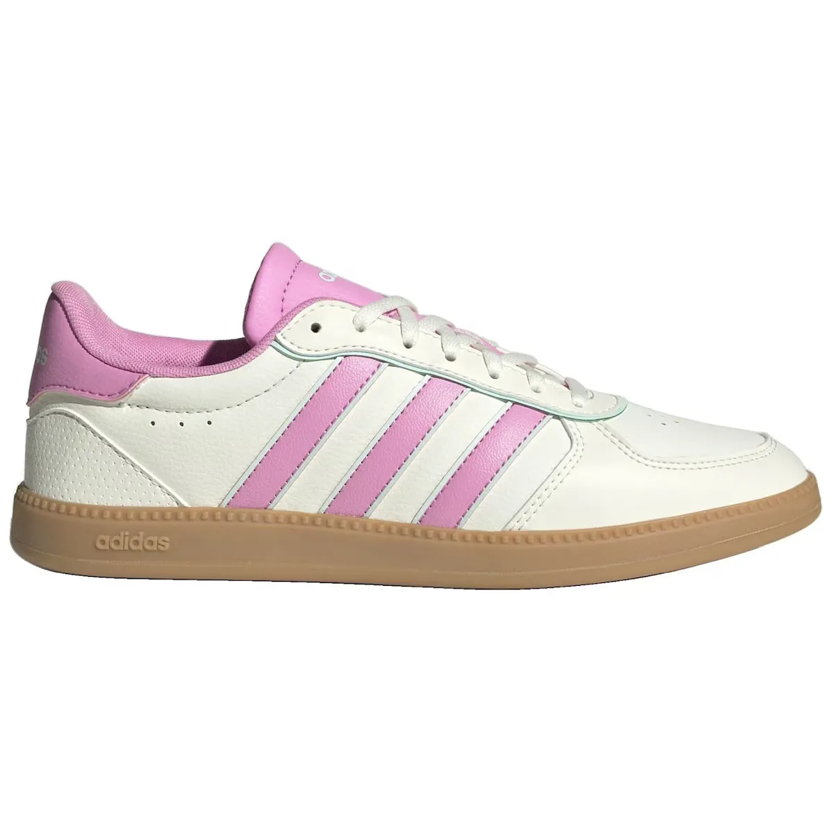 

Adidas BREAKNET SLEEK женские теннисные туфли, белый/розовый