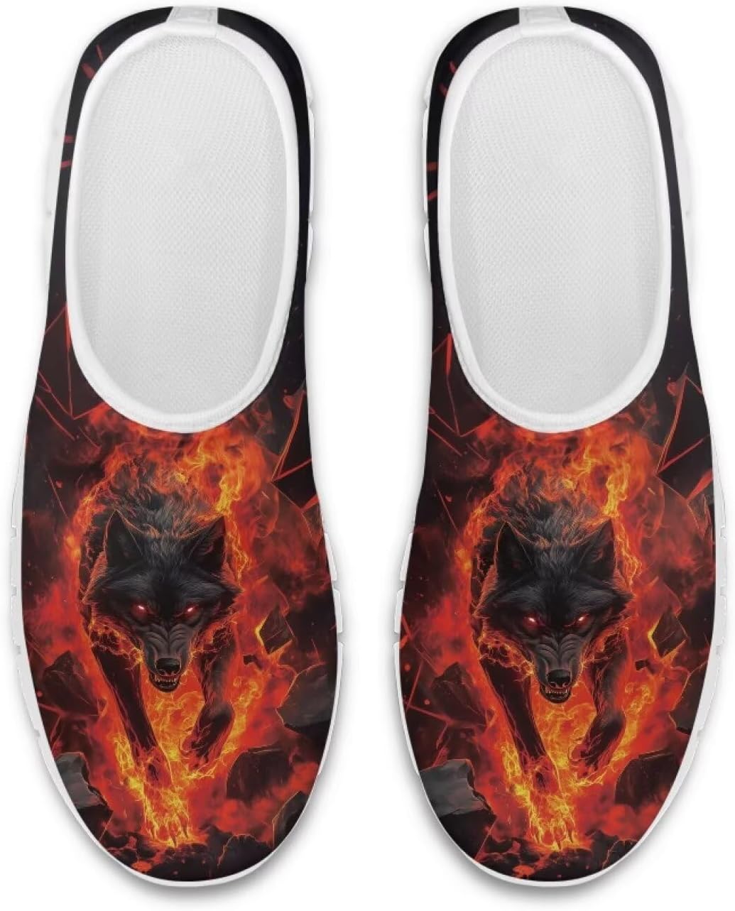 

Ocxbuir Мужские слипоны для ходьбы, повседневные легкие кроссовки, эластичные, противоскользящие, для тренировок и фитнеса, размер 5-14, белая подошва