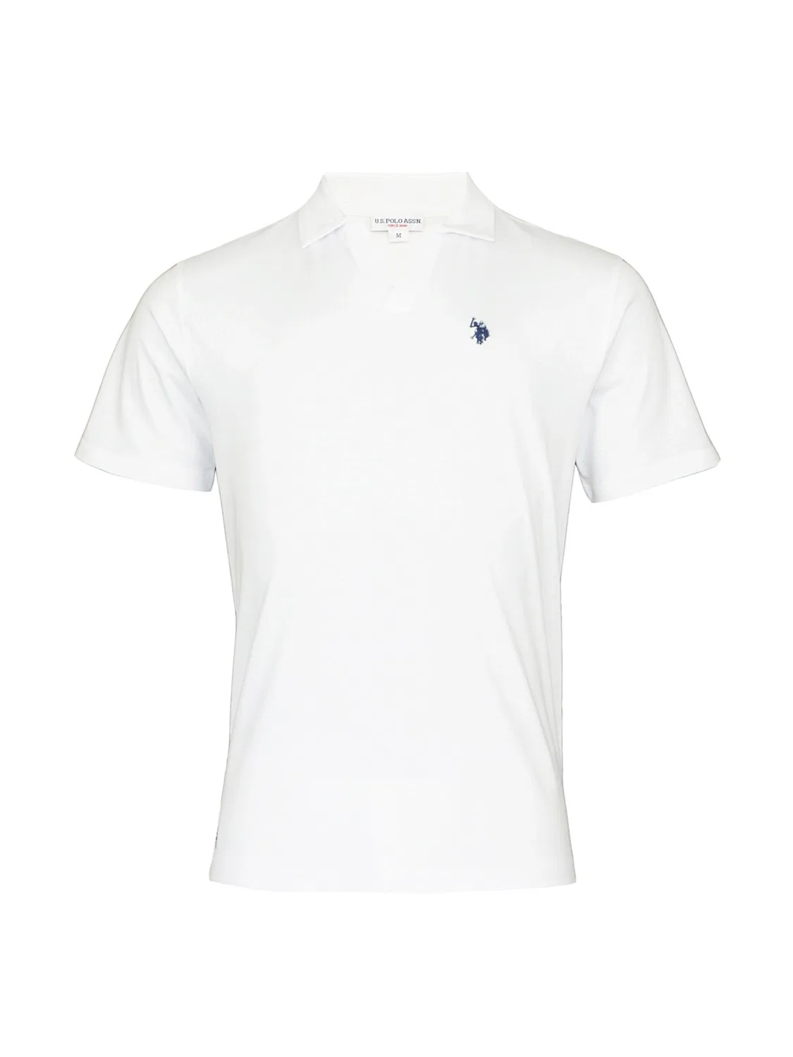 Футболка U.S. POLO ASSN. Knopflos белого цвета