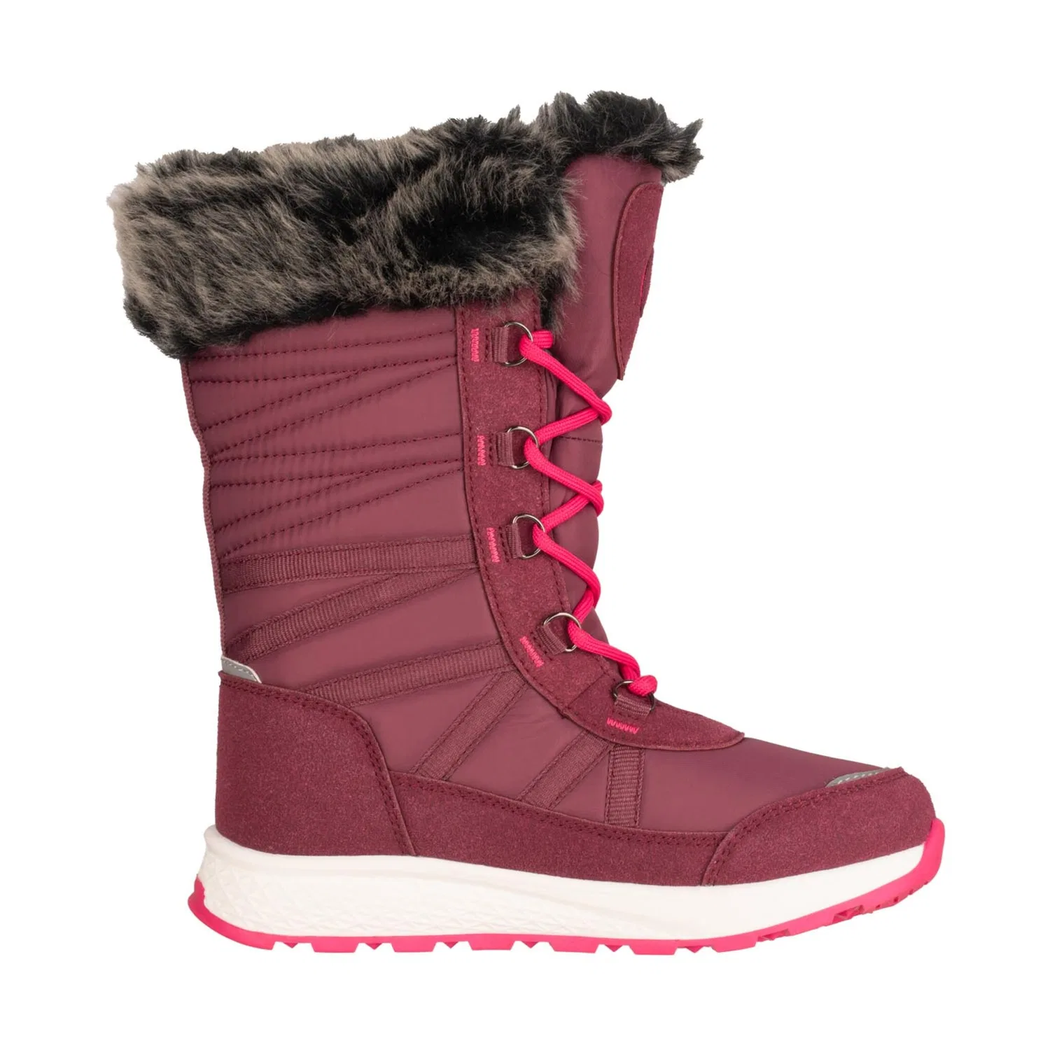 Детские зимние ботинки Snowboots TROLLKIDS, Plum/Magenta — фото 3