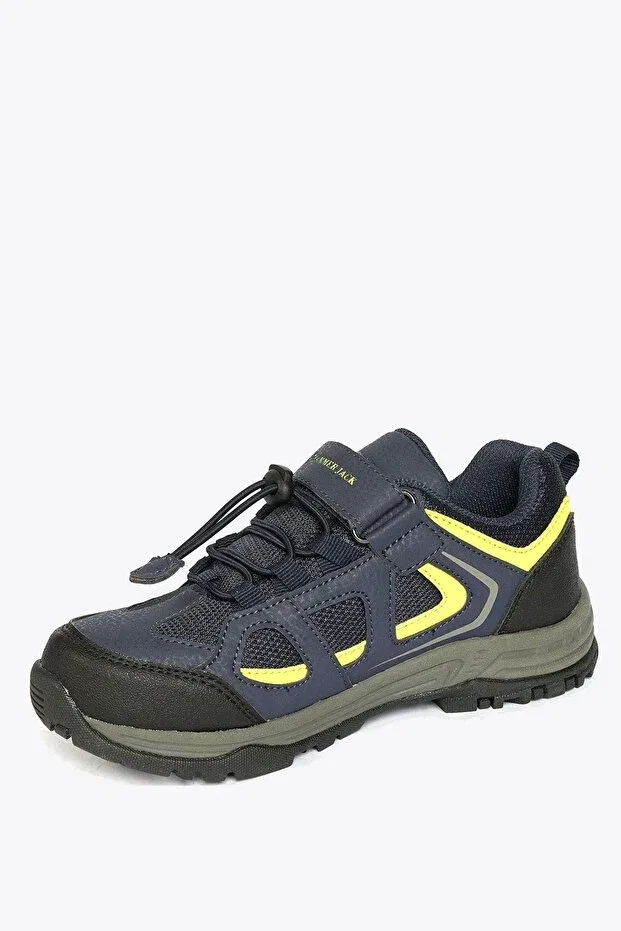 Детские туфли для мальчиков с узором Hammer Jack, Navy Blue — фото 3