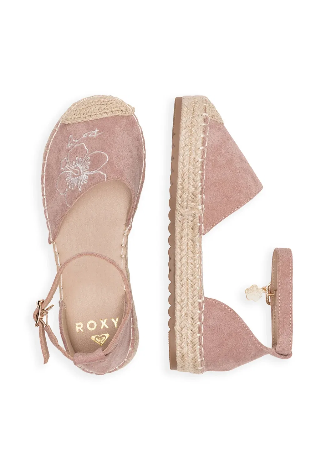 Эспадрильи для девочек css21597-01 - сандалии Roxy, Pink — фото 3
