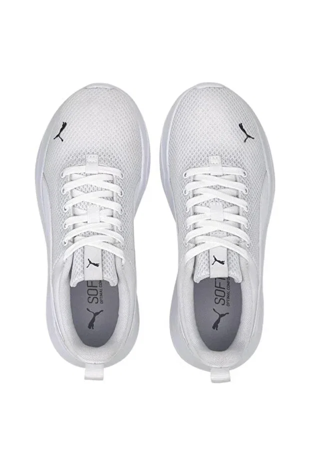 Детские кроссовки для девочек с принтом Anzarun lite unisex daily sneaker shoes Puma, Gray — фото 4