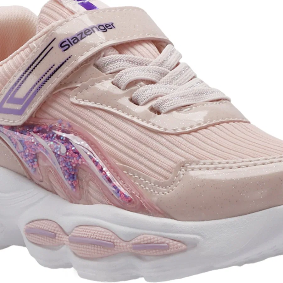 Кроссовки повседневные с липучками Slazenger Noble I, Белый — фото 4