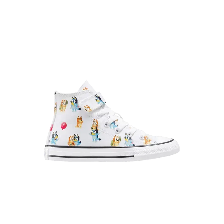 Кроссовки Converse Bluey x Chuck Taylor All Star EasyOn High TD, Allover Bluey & Bingo
