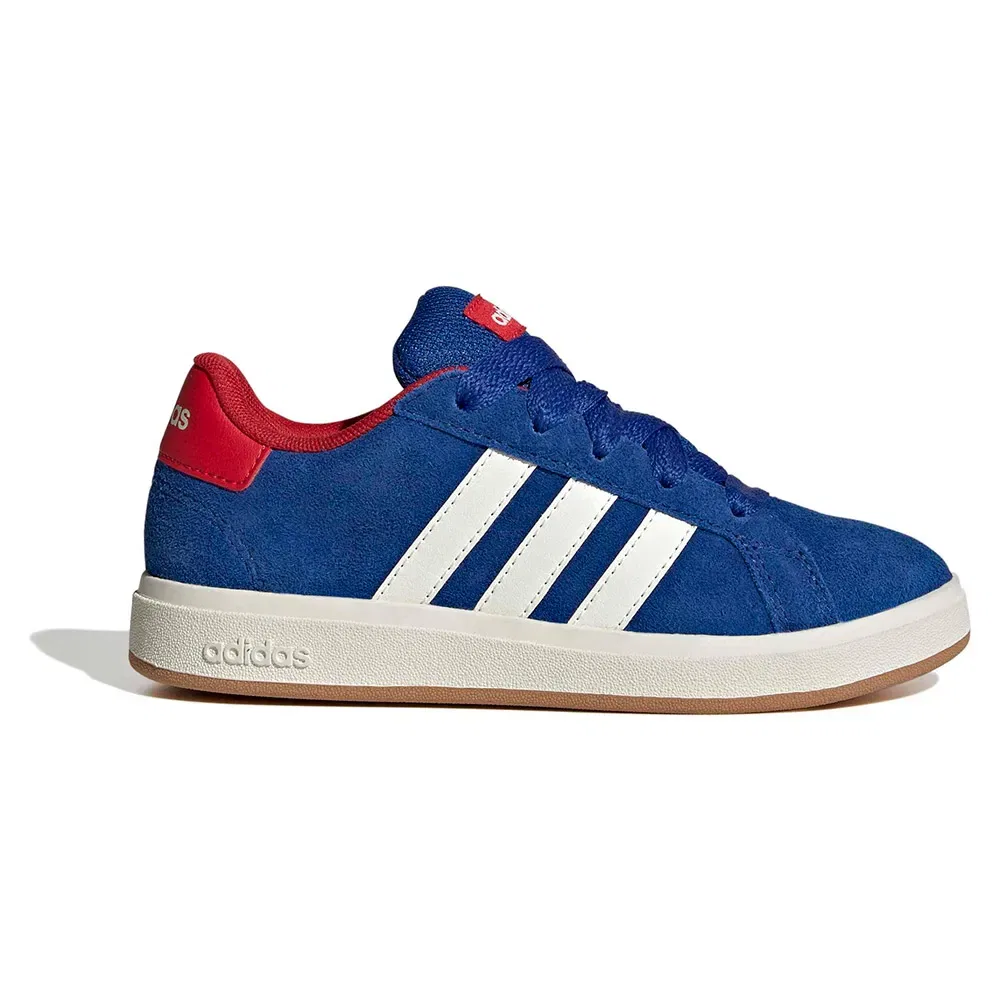 Детские кроссовки для девочек с замшевым верхом Grand Court 00S Adidas, Blue
