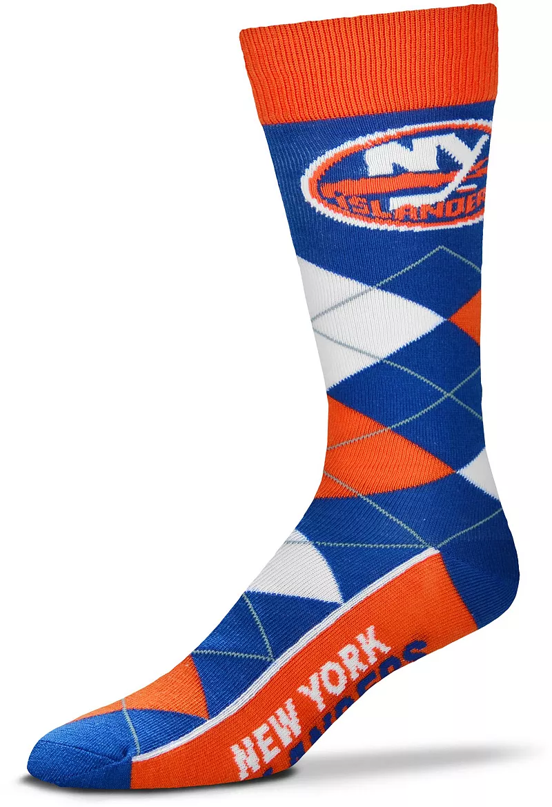 

Носки Deuce Crew с 4 полосками для босых ног New York Islanders For Bare Feet