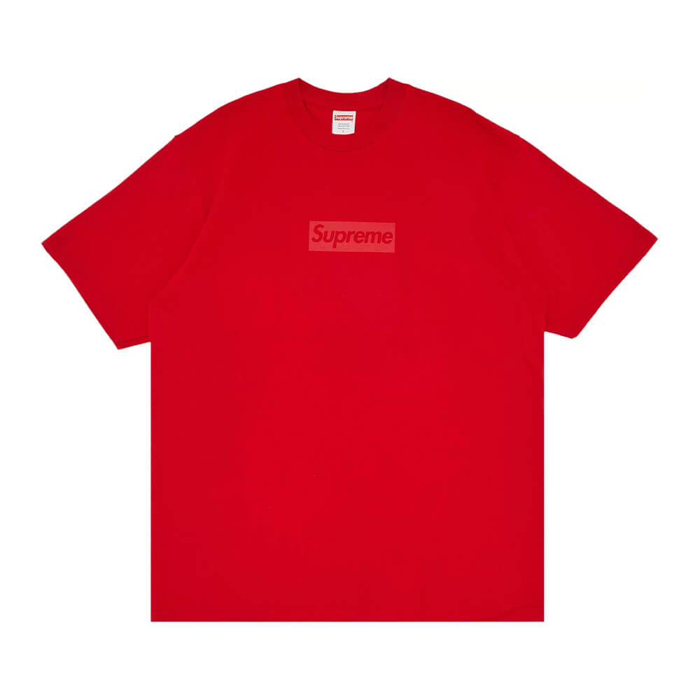 Футболка Supreme Tonal Box Logo, красный - фото