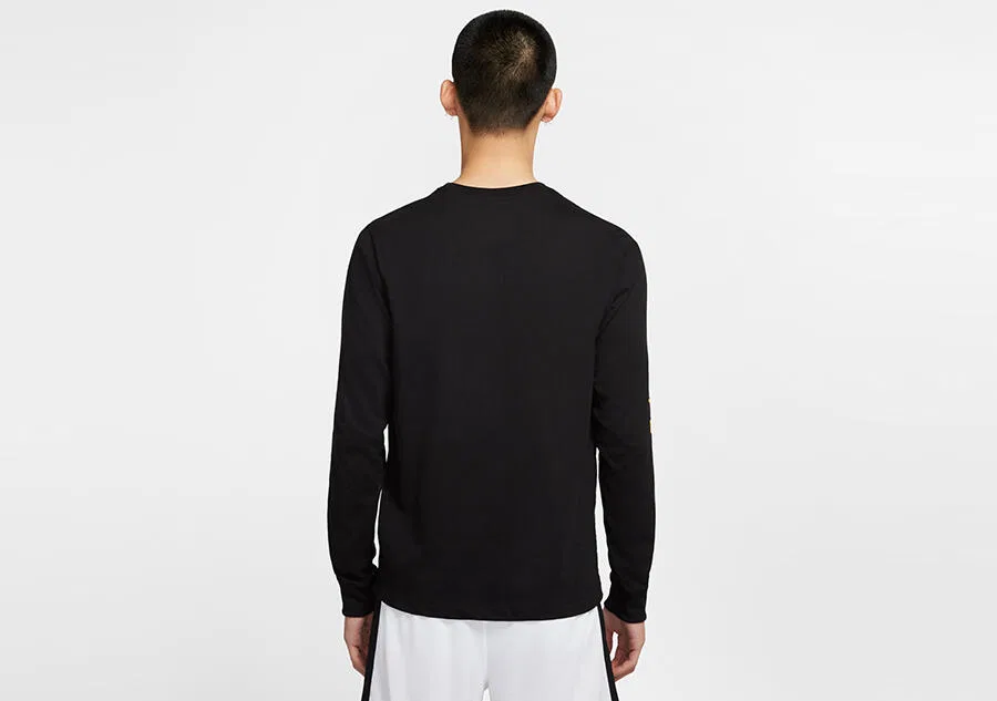 Мужская футболка с принтом Nike Dri-FIT LeBron LB-J, Schwarz — фото 2