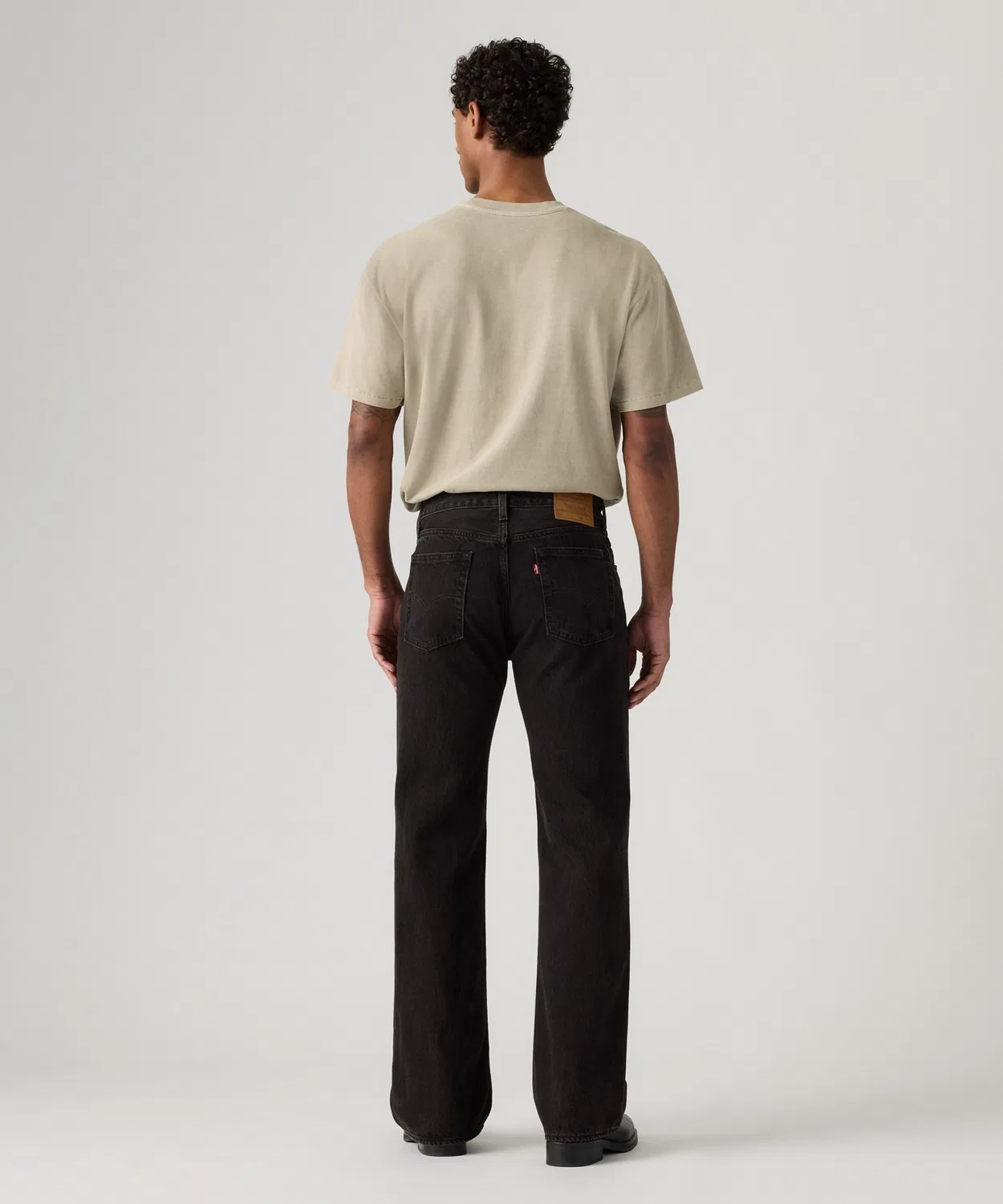 Мужские джинсы с флером Levi's 567, Черный — фото 4