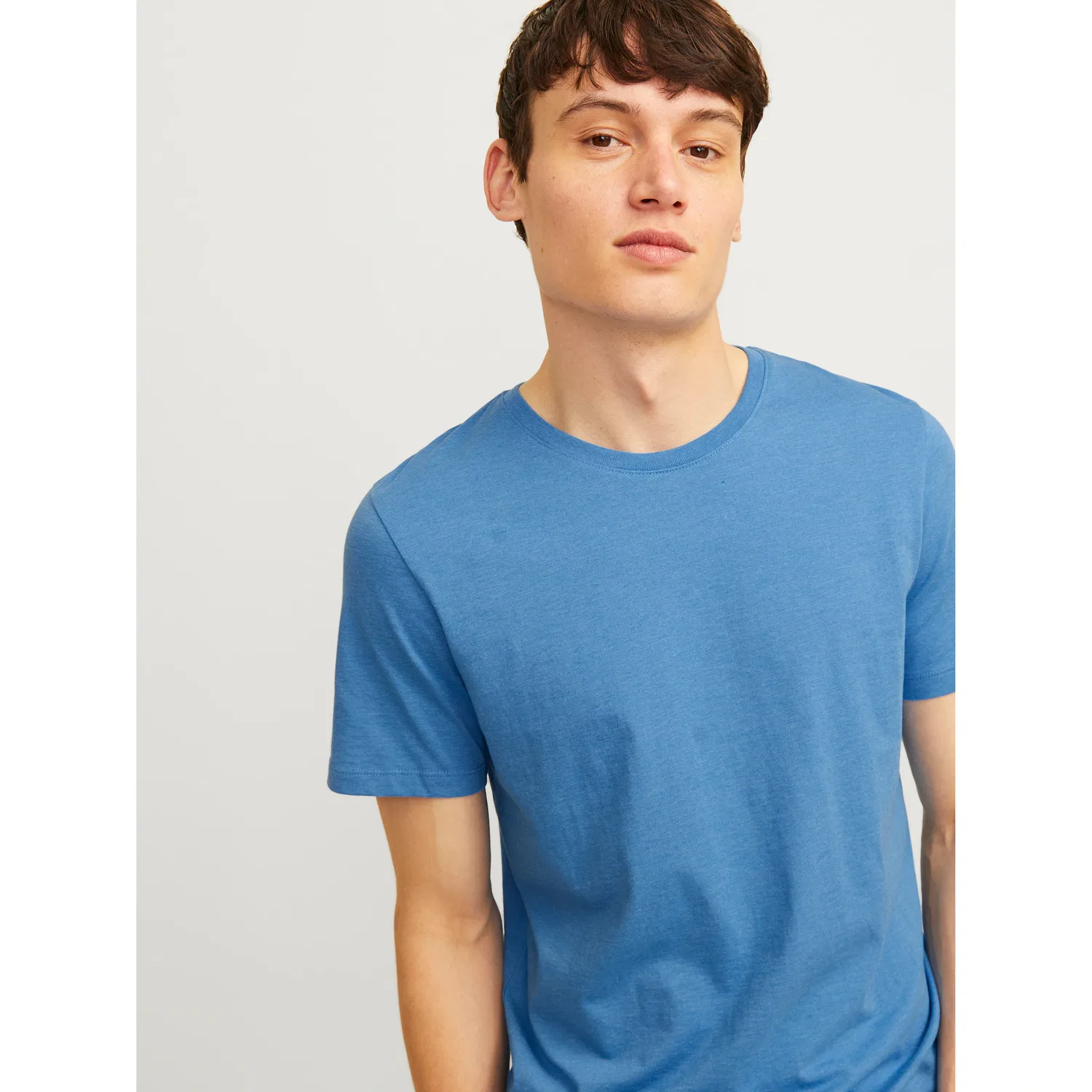 Детская футболка с круглым вырезом из органического хлопка Jack & Jones, Blue — фото 2