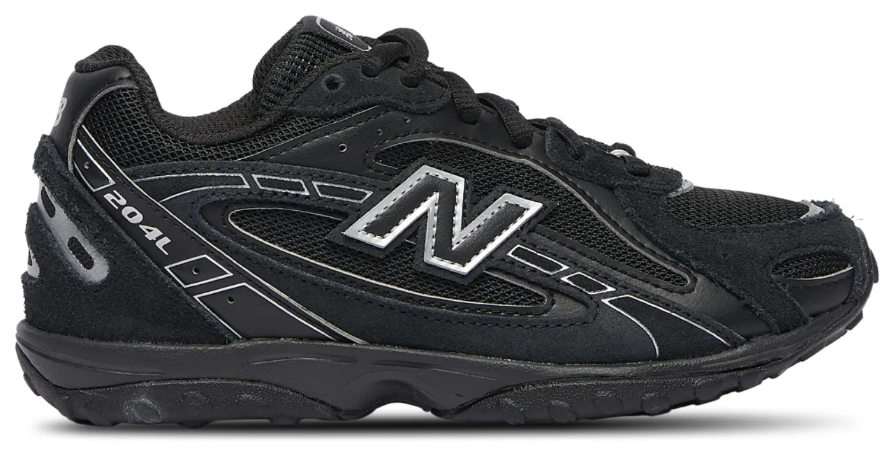 Кроссовки для мальчиков 204L New Balance, цвет Black Suede