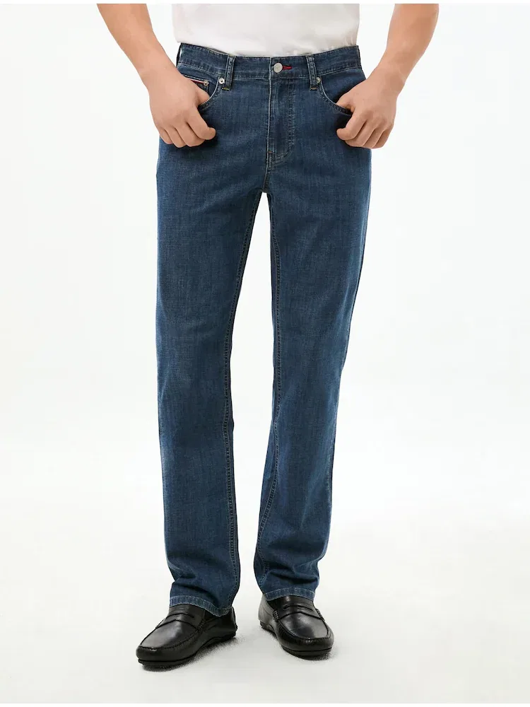 Джинсы легкие Denim Fit TOMMY HILFIGER, Blue — фото 3