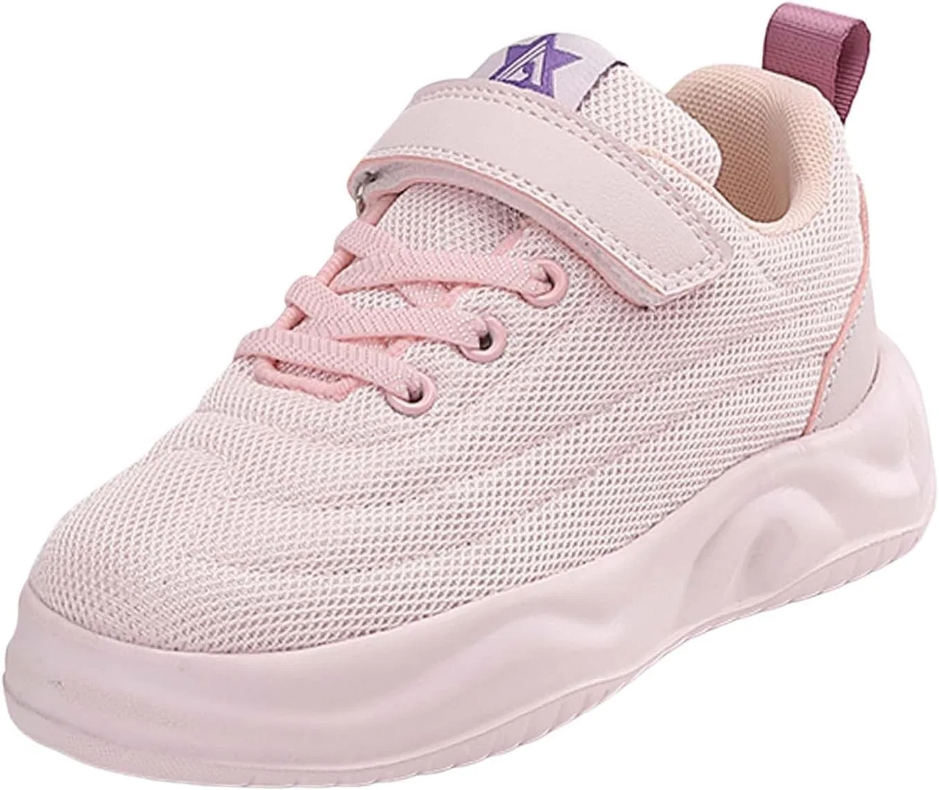 Детские кроссовки для мальчиков без шнурков IWIHMIV, Pink