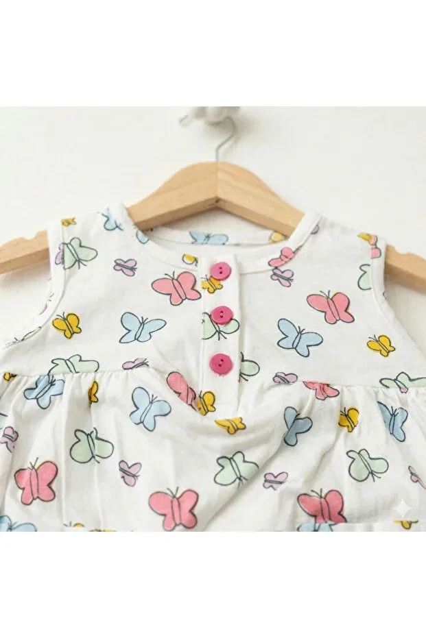 Детский комбинезон для девочек хлопковый Butterfly For My Baby, Butterfly — фото 3