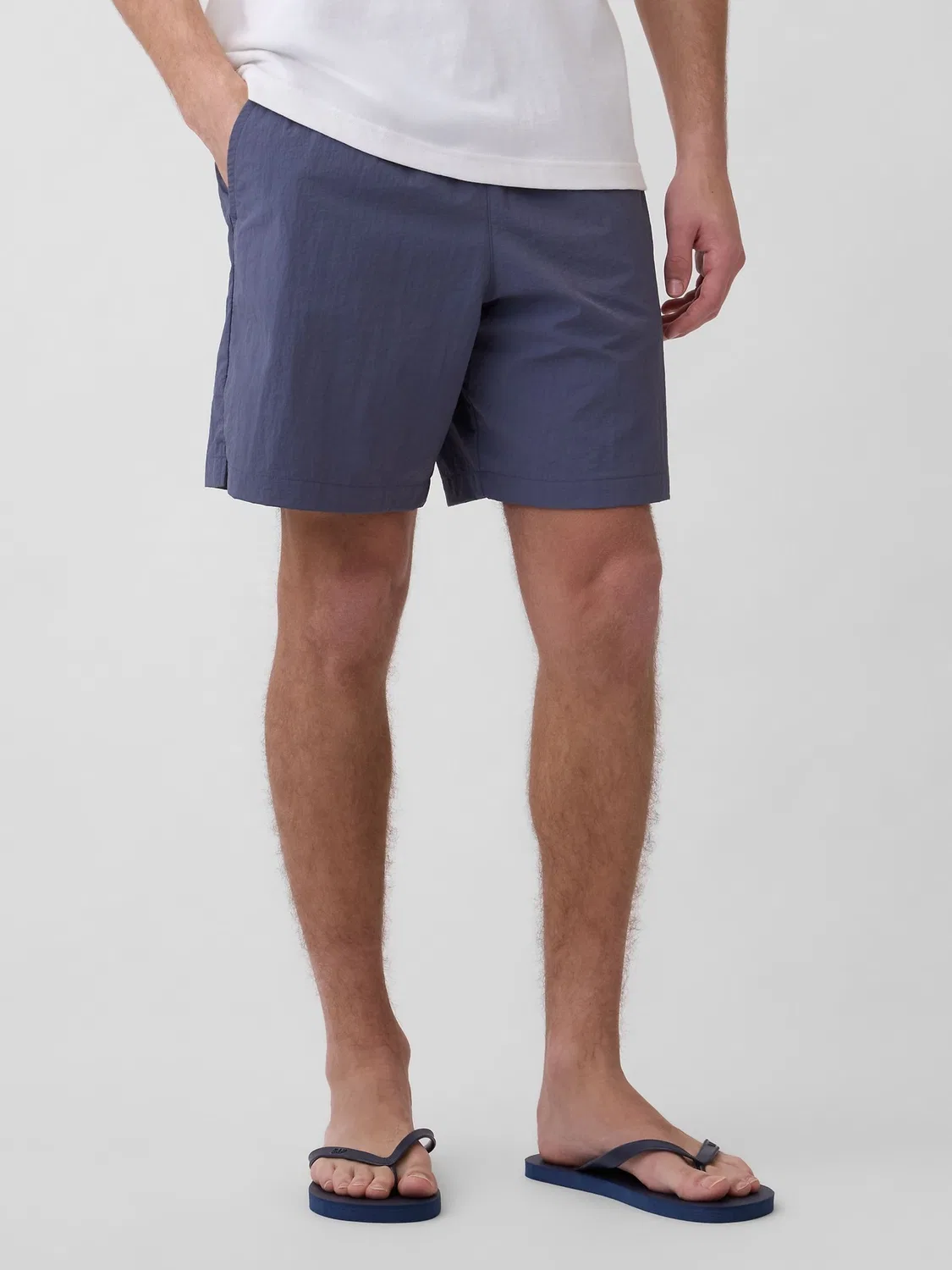 Шорты гибридные Gap Blue 7.5 inch, синие