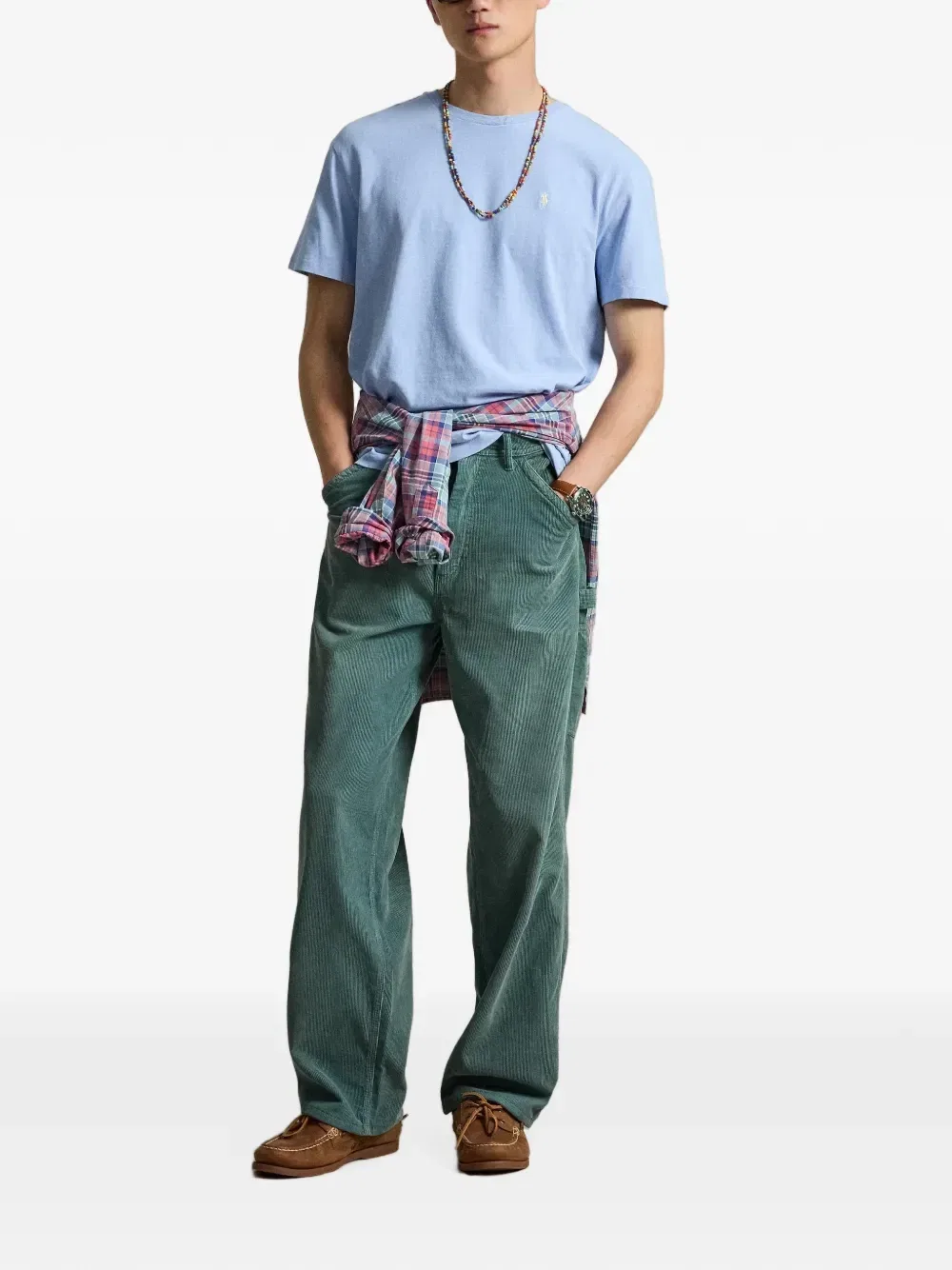 Футболка Classic Fit POLO RALPH LAUREN, синий — фото 2