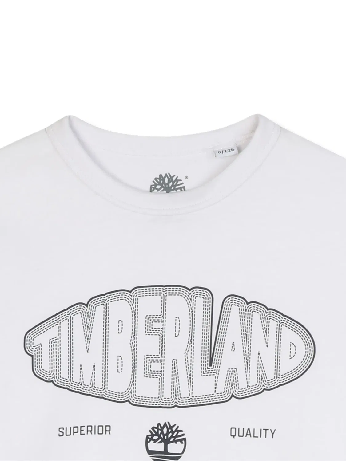 Футболка с длинным рукавом и графическим логотипом Timberland, белый — фото 2