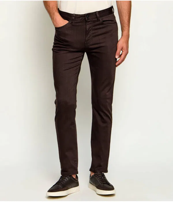 Мужские чиносы Slim Fit P-Delaware5 BOSS, Blu Marino — фото 3