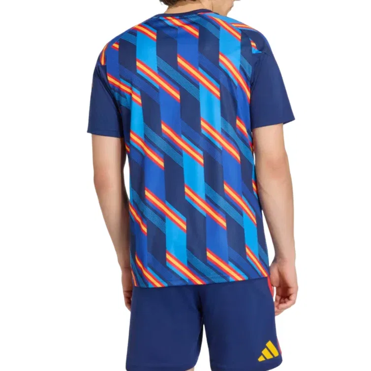 Мужская футболка Spain 26 Home Pre Match Jersey Adidas, темно-синий — фото 4