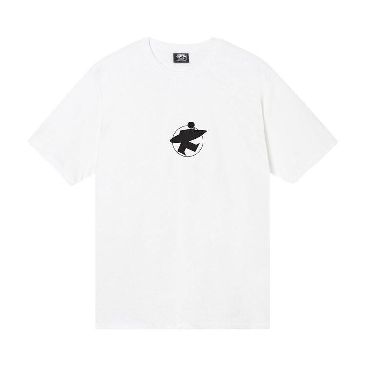 

Футболка Stussy Surf Stock Tee 'White', белый