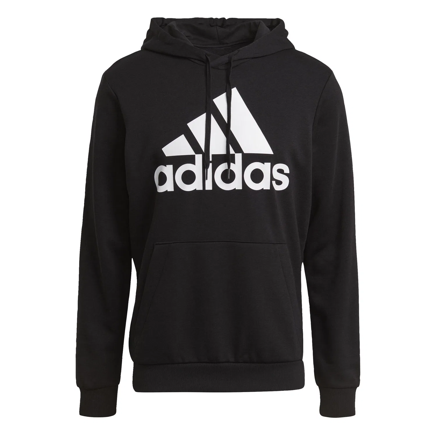 Мужское худи с длинным рукавом Essentials Big Logo Adidas, Schwarz Weiss — фото 2