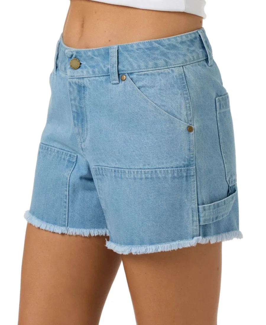Шорты женские джинсовые с утилитарными карманами Harlyn Denim O'Neill, Indigo — фото 4
