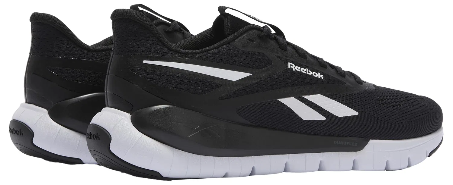 Кроссовки детские Reebok Flex Trainer, нескользящая подошва, Black Grey — фото 3
