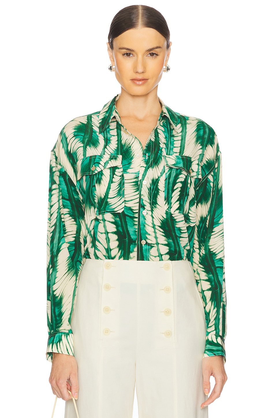 

Рубашка Soren от Ulla Johnson, acacia