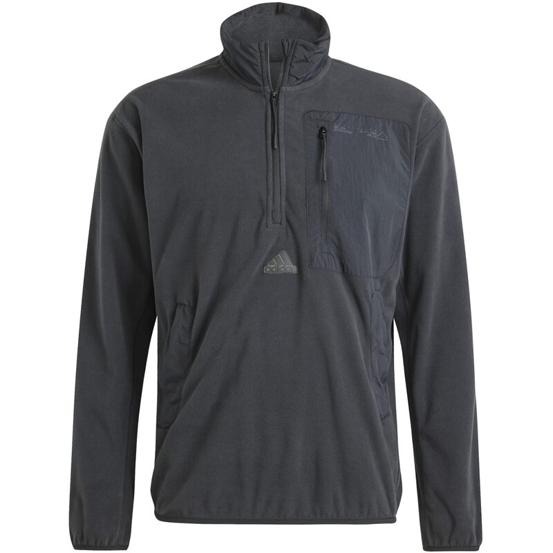 

Rolli city escape флис с застежкой-молнией 1/2 Adidas, черный