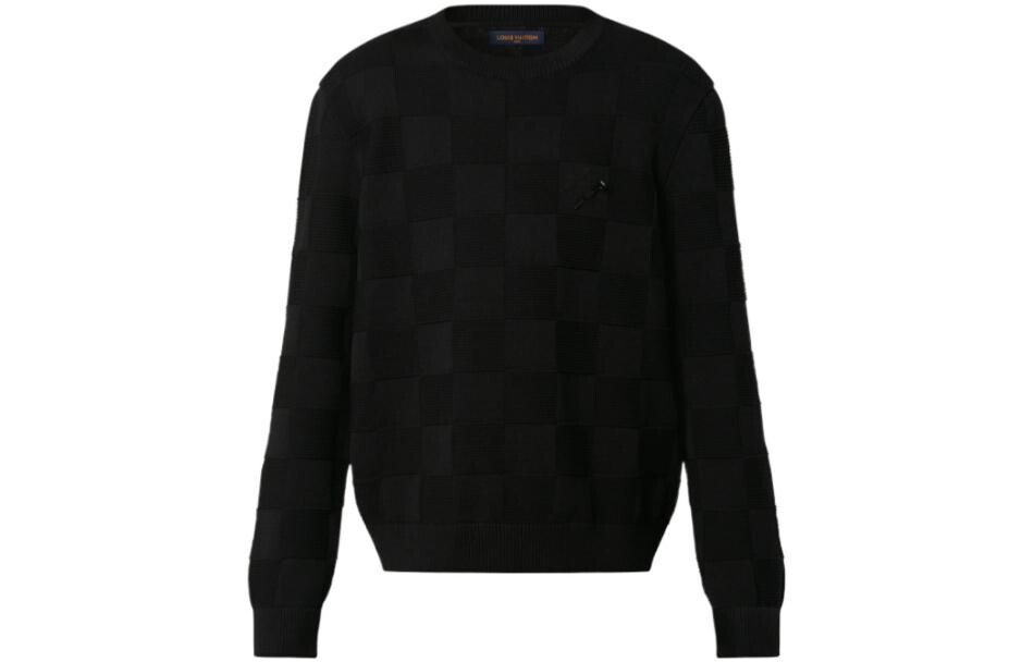 

Свитер мужской Louis Vuitton New Quarterly Products, черный