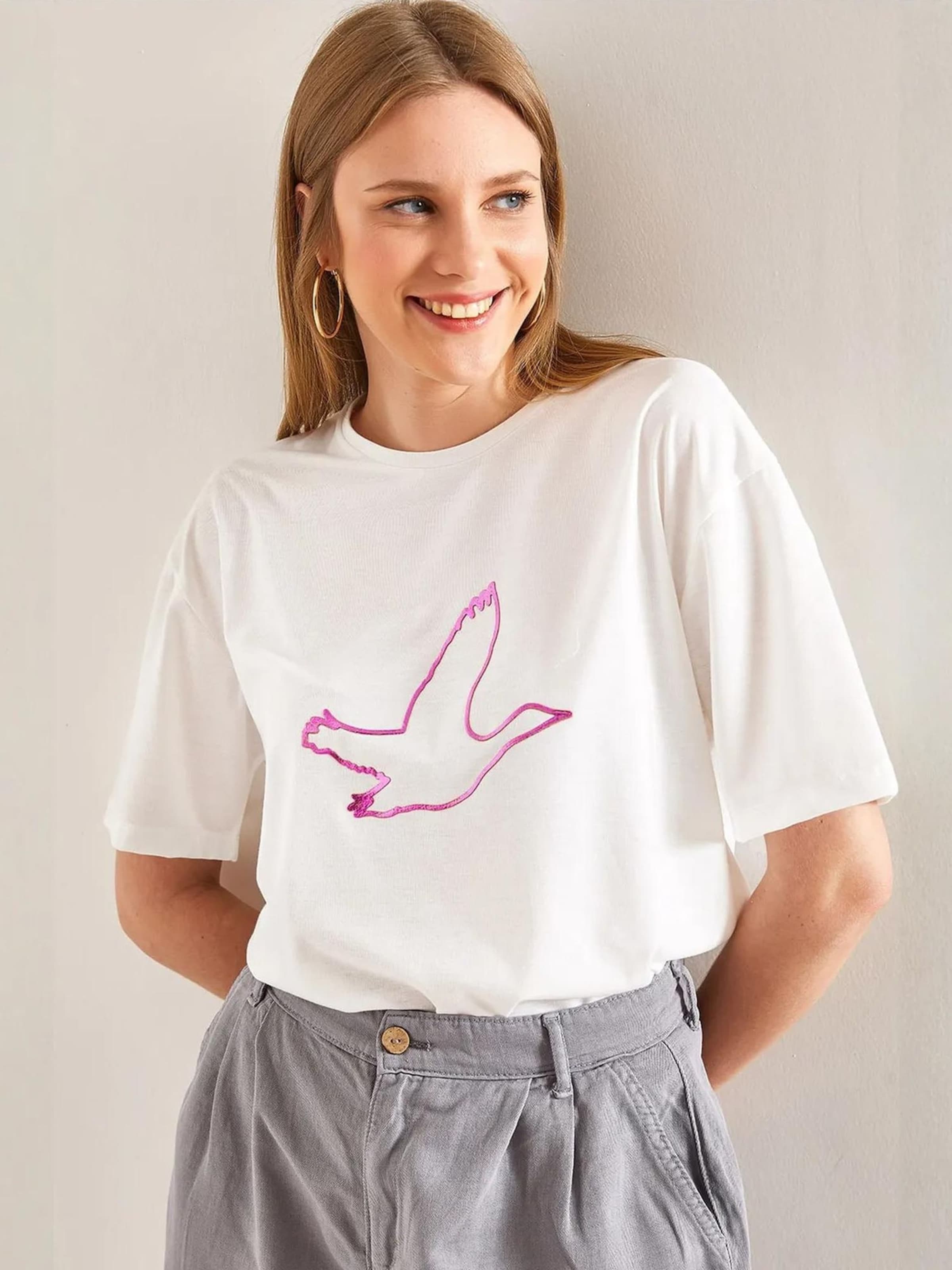 

Bianco Lucci Футболка в белом цвете